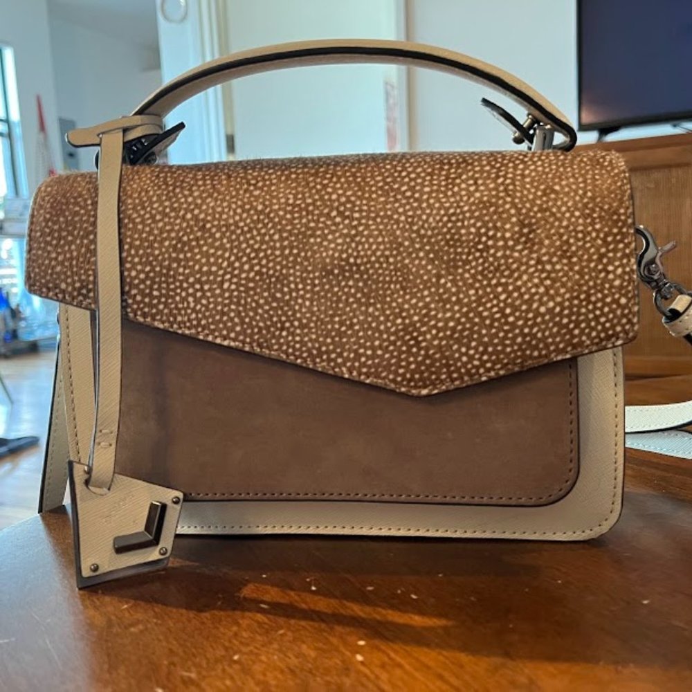 NEVER WORN Botkier Cobble Hill Calf Hair Crossbody Bag